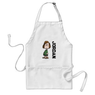 Peppermint Patty Rolling Eyes Jouw namen toevoeg Standaard Schort