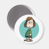 Peppermint Patty Rolling Eyes Magneet (Voorkant / Achterkant)