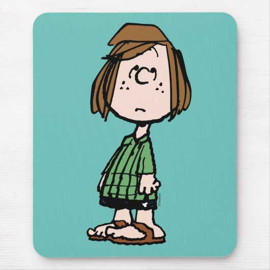 Peppermint Patty Rolling Eyes Muismat (Voorkant)