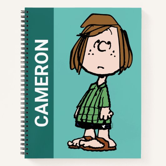 Peppermint Patty Rolling Eyes Notitieboek (Voorkant)