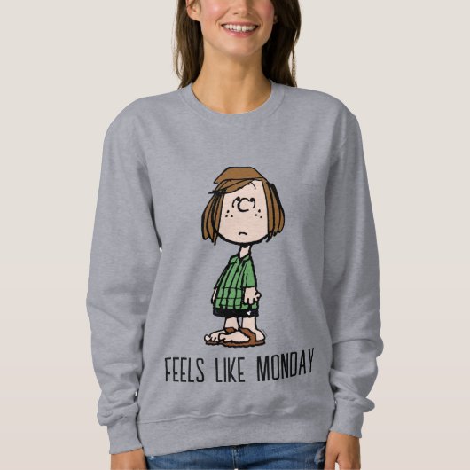 Peppermint Patty Rolling Eyes Trui (Voorkant)