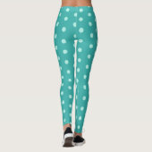 Peppermint Polka Dot Dot Dot Dames Leggings (Dos)