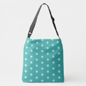 Peppermint Polka Dot Large Crossbody Bag Tas (Achterkant)