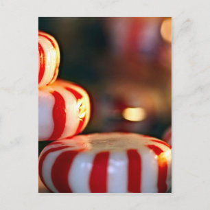 Peppermint-Snoep Briefkaart
