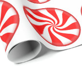 Peppermint-Snoep Cadeaupapier (Rol Hoek)