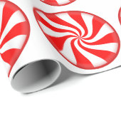 Peppermint-Snoep Cadeaupapier (Rol Hoek)