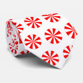 Peppermint Snoep Cirkel Stropdas (Opgerold)