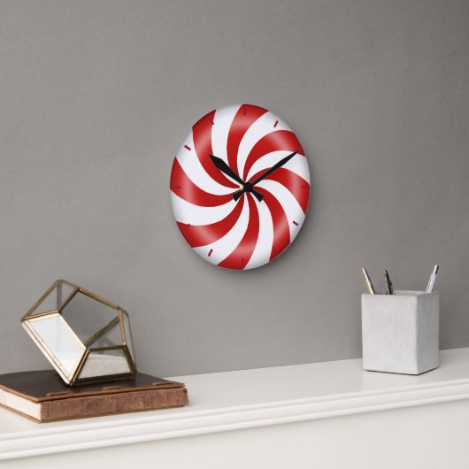 Peppermint Snoep Clock Ronde Klok (Kantoor)