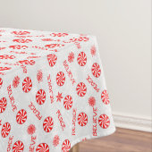 Peppermint snoep en inspirerend woorden tafelkleed (Voorbeeld)