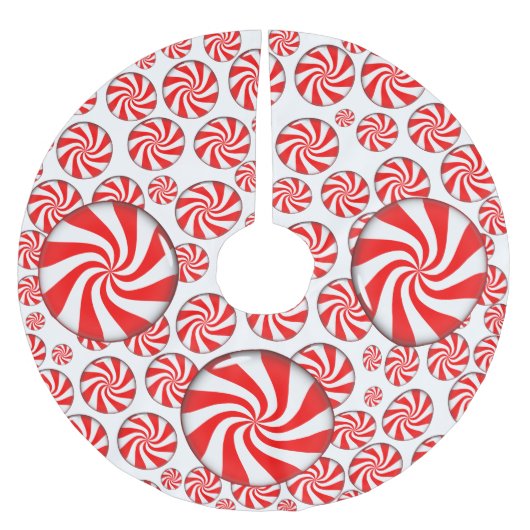 Peppermint-Snoep Kerstboom Rok (Voorkant)
