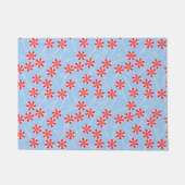 Peppermint Snoep Mints Kerstmis Deurmat (Voorkant)
