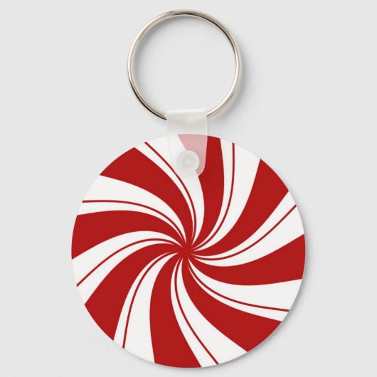 Peppermint Snoep - sleutelhanger (Voorkant)