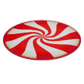 Peppermint-Snoep Snijplank (Hoek)