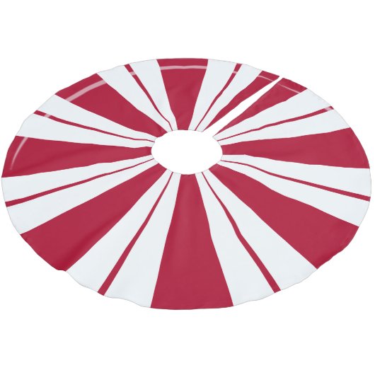 Peppermint Snoep Stripes Kerstboom Rok (Gekanteld)