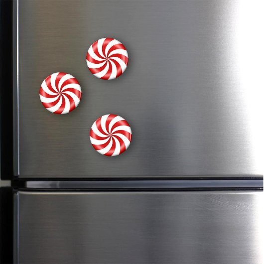 Peppermint Snoep Swirl Magneet