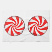 Peppermint-Snoep Theedoek (Horizontaal)