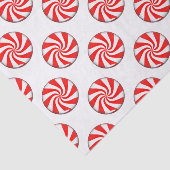 Peppermint-Snoep Tissuepapier (Detail)