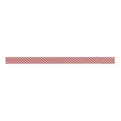Peppermint Stripe Candy Cane Ribbon Grosgrain Lint (Voorkant)