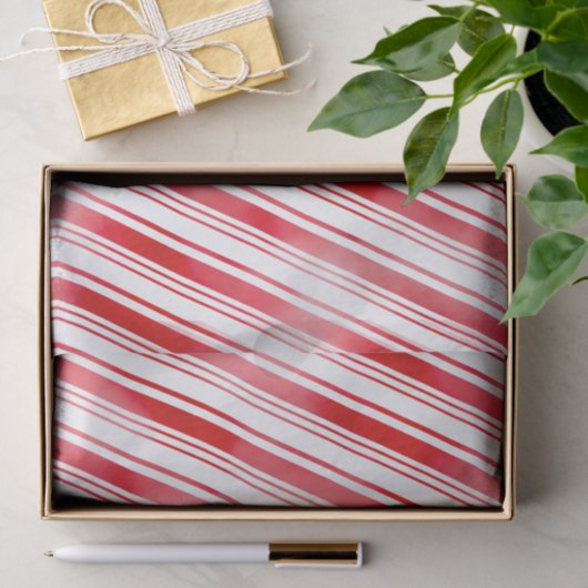 Peppermint Stripe Tissuepapier (Geschenk)