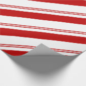 Peppermint Stripes Cadeaupapier (Hoek)