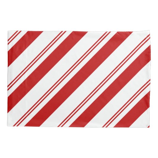 Peppermint Stripes Kussensloop (Achterkant-Links)