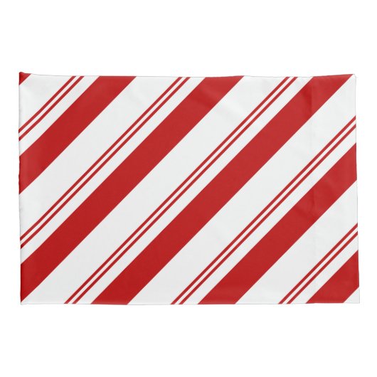 Peppermint Stripes Kussensloop (Achterkant-Rechts)