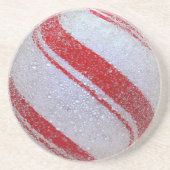 Peppermint Swirl-Onderzetter Zandsteen Onderzetter (Voorkant)