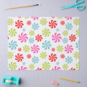 Peppermint Swirl Pattern – Colorful Candy Design Tissuepapier (Craft)