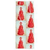 Peppermint Tree (Small, Medium, Wine) Gift Bag Wijn Cadeautas (Achterkant)