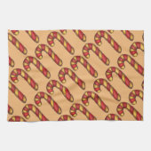 Peppermint Twist Kerst Candy Cane Cookies Theedoek (Horizontaal)