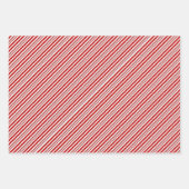 Peppermintstrepen Inpakpapier Vel (Voorkant 2)