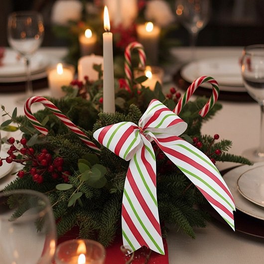 Peppermintstrepen Lint