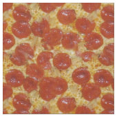 Pepperoni en Cheese Pizza Stof (Close Up)