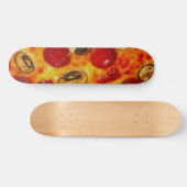 Pepperoni en Pizza Skateboard (Horizontaal)