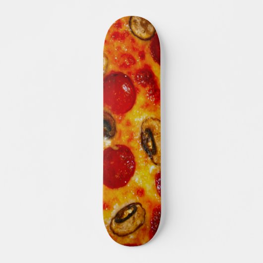 Pepperoni en Pizza Skateboard (Voorkant)