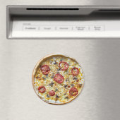 Pepperoni Fromage Pizza Réfrigérateur Magnet (In Situ (Lave-vaisselle))