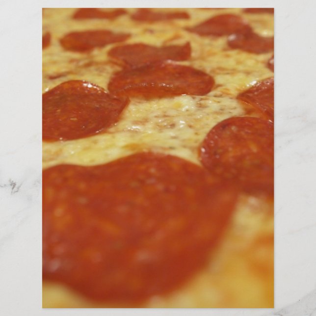 pepperoni pizza (Voorkant)