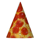 Pepperoni Pizza Feesthoedjes (Links)