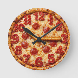 Pepperoni Pizza Klok – Fotorealistische Voedsel Ku