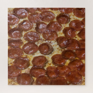 Pepperoni Pizza Legpuzzel