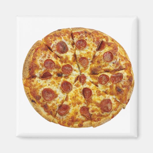 Pepperoni Pizza Magneet (Voorkant)