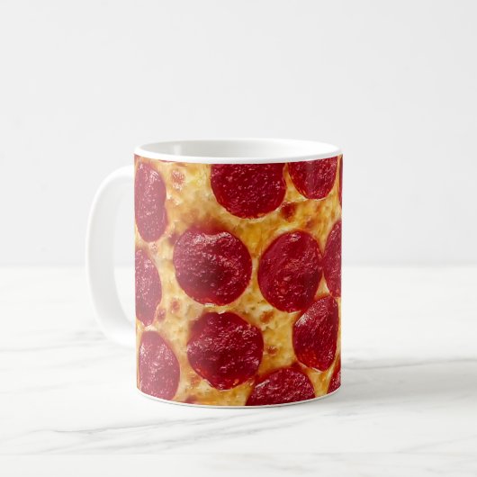 Pepperoni Pizza Mug (Devant gauche)