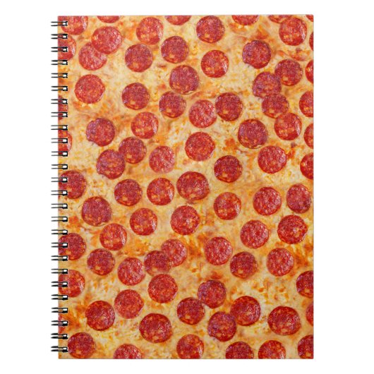 Pepperoni Pizza Notitieboek (Voorkant)