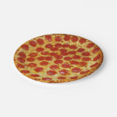 Pepperoni Pizza Papieren Bordje (Gekanteld)