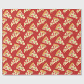 Pepperoni Pizza Party Cadeaupapier (Vlak)