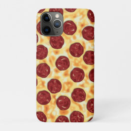 Pepperoni Pizza Pattern iPhone 11 Pro Hoesje