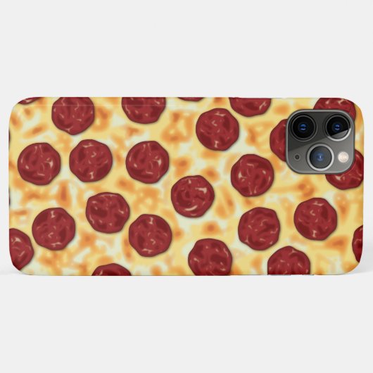 Pepperoni Pizza Pattern Case-Mate iPhone Case (Achterkant (horizontaal))