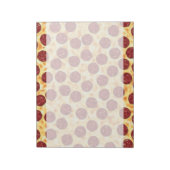 Pepperoni Pizza Pattern Notitieblok (Gedraaid)