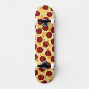Pepperoni Pizza Pattern Skateboard