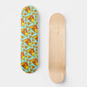 Pepperoni Pizza Pattern Skateboard (Voorkant)